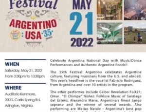 Festival Argentino USA 35 Years